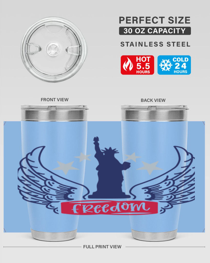 Freedom Style 150#- Fourt Of July- Tumbler