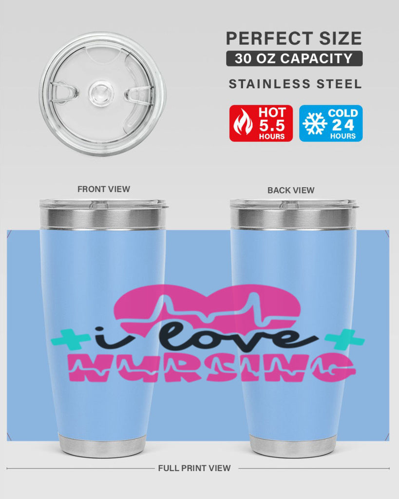 I Love Nursing Style Style 170#- nurse- tumbler