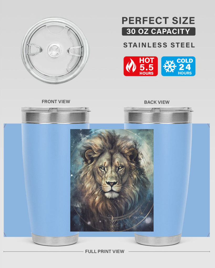 Leo 58#- zodiac- Tumbler