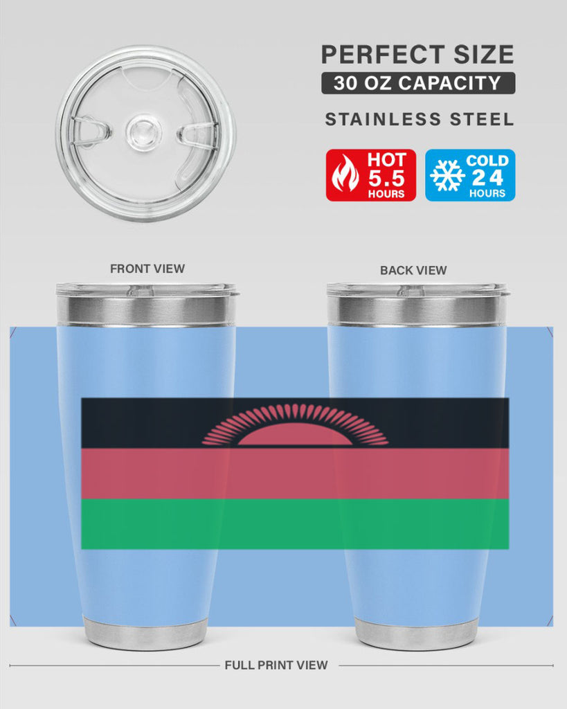 Malawi 95#- world flags- Tumbler