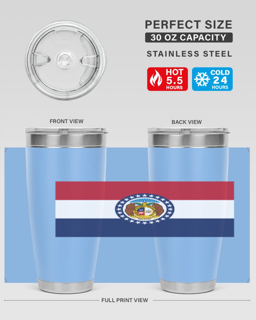 MissouriMissouri 27#- Us Flags- Tumbler