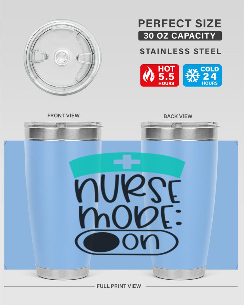 Nurse Mode On Style Style 103#- nurse- tumbler
