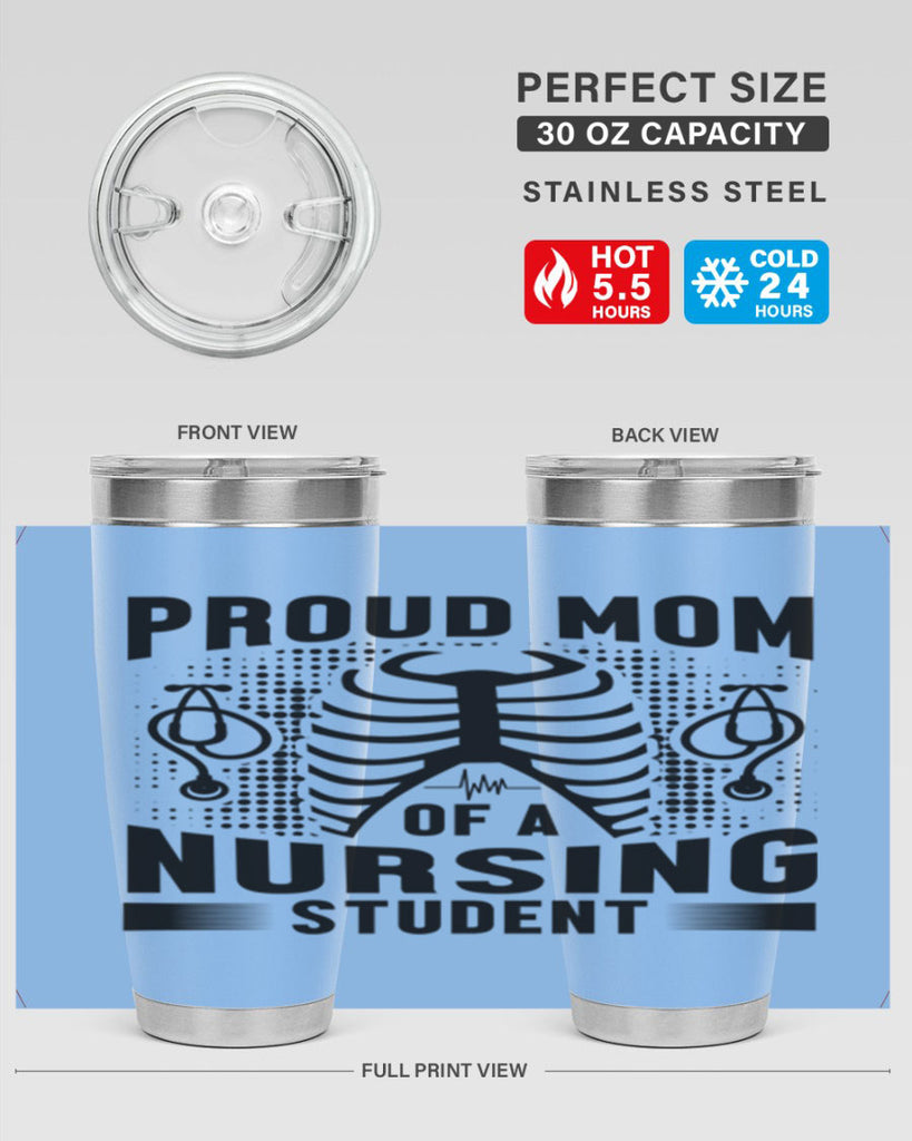 Proud mom Style 255#- nurse- tumbler