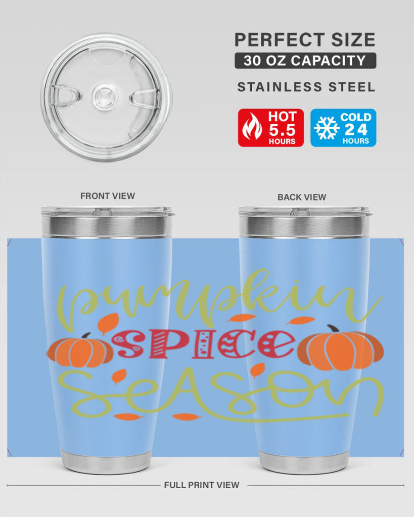 Pumpkin Spice Season 558#- fall- Tumbler