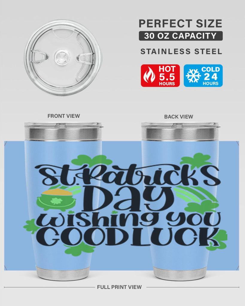 St Patricks Day Wishing You Good Luck Style 27#- St Patricks Day- Tumbler