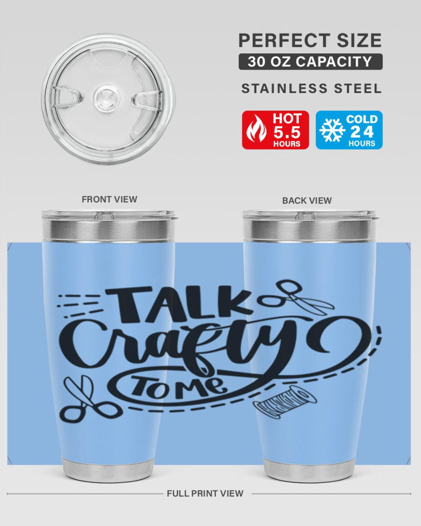 Talk Crafty Tome 7#- crafting- Tumbler