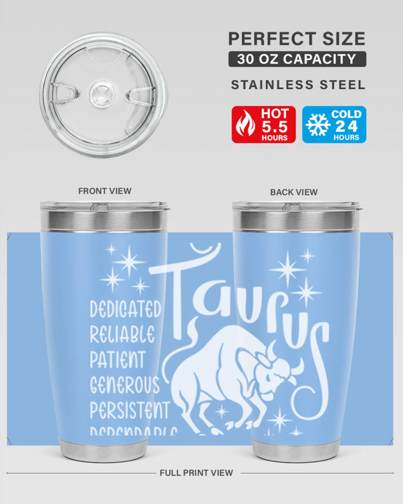 Taurus 491#- zodiac- Tumbler