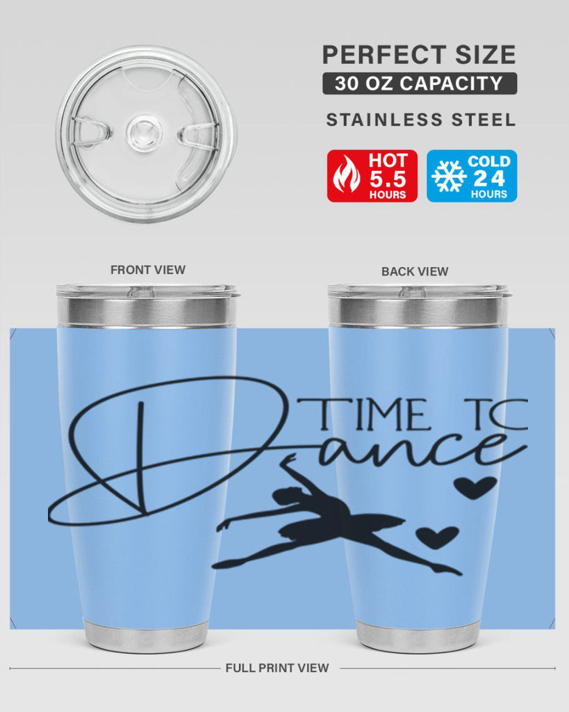 Time to Dance 85#- ballet- Tumbler