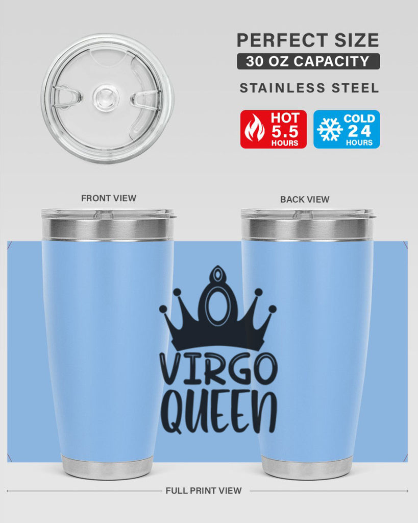Virgo queen 539#- zodiac- Tumbler
