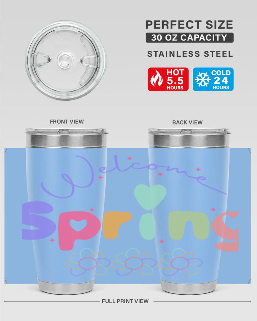 Welcome Spring583#- spring- Tumbler