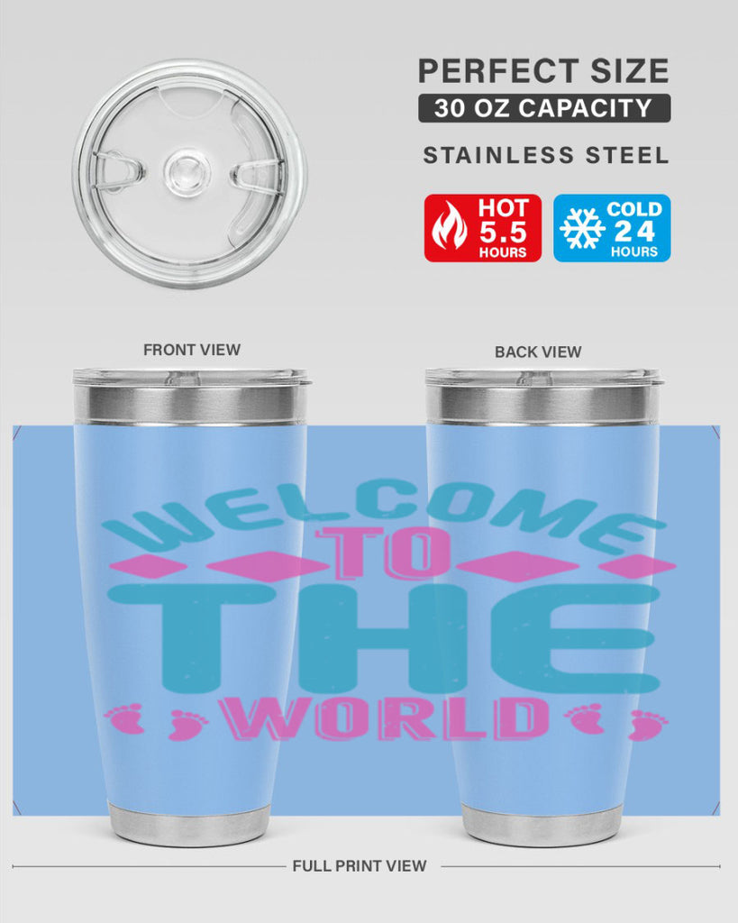 Welcome to the world Style 162#- baby- tumbler