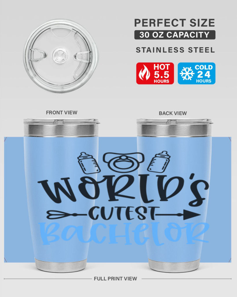 Worlds Cutest Bachelor Style 13#- baby- tumbler