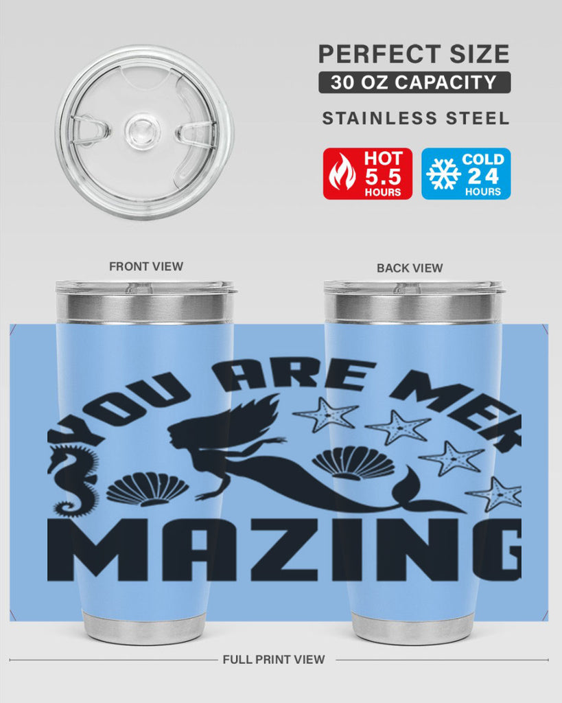 You are mer mazing 685#- mermaid- Tumbler
