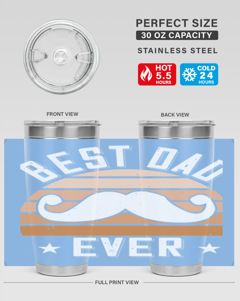 best dad ever 124#- fathers day- Tumbler