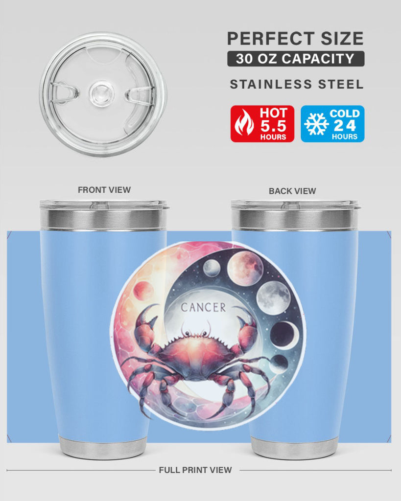 cancer 166#- zodiac- Tumbler