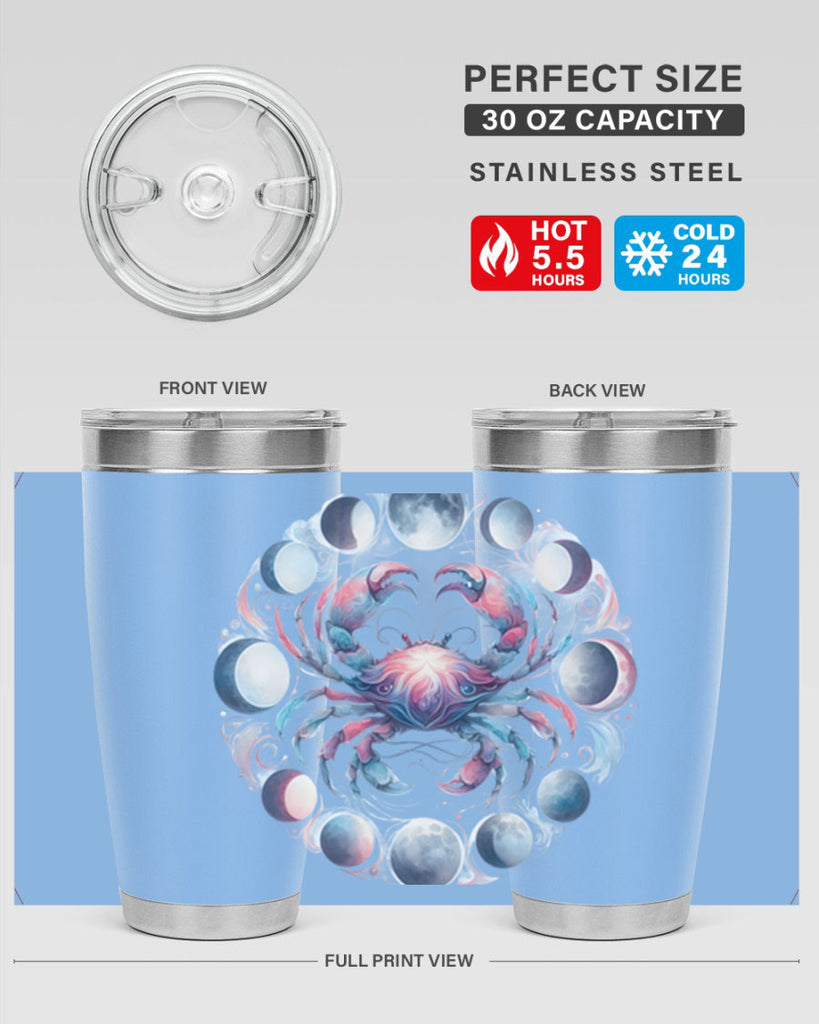 cancer 169#- zodiac- Tumbler
