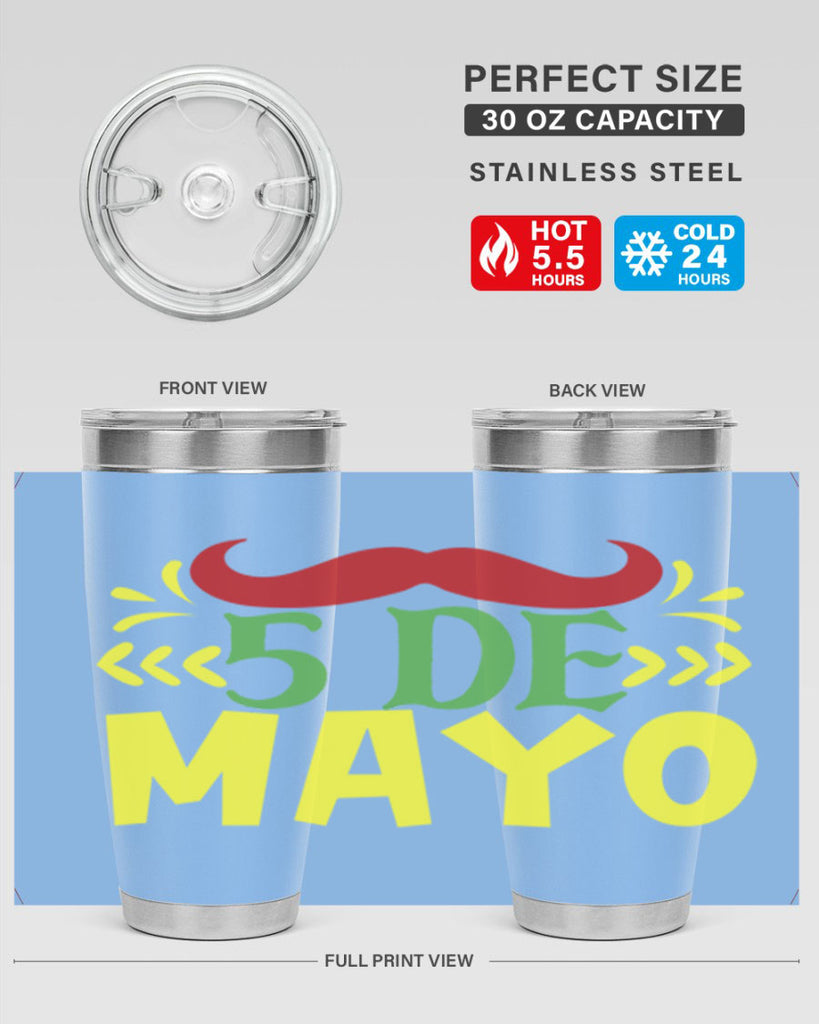 de mayo 5#- cinco de mayo- Tumbler