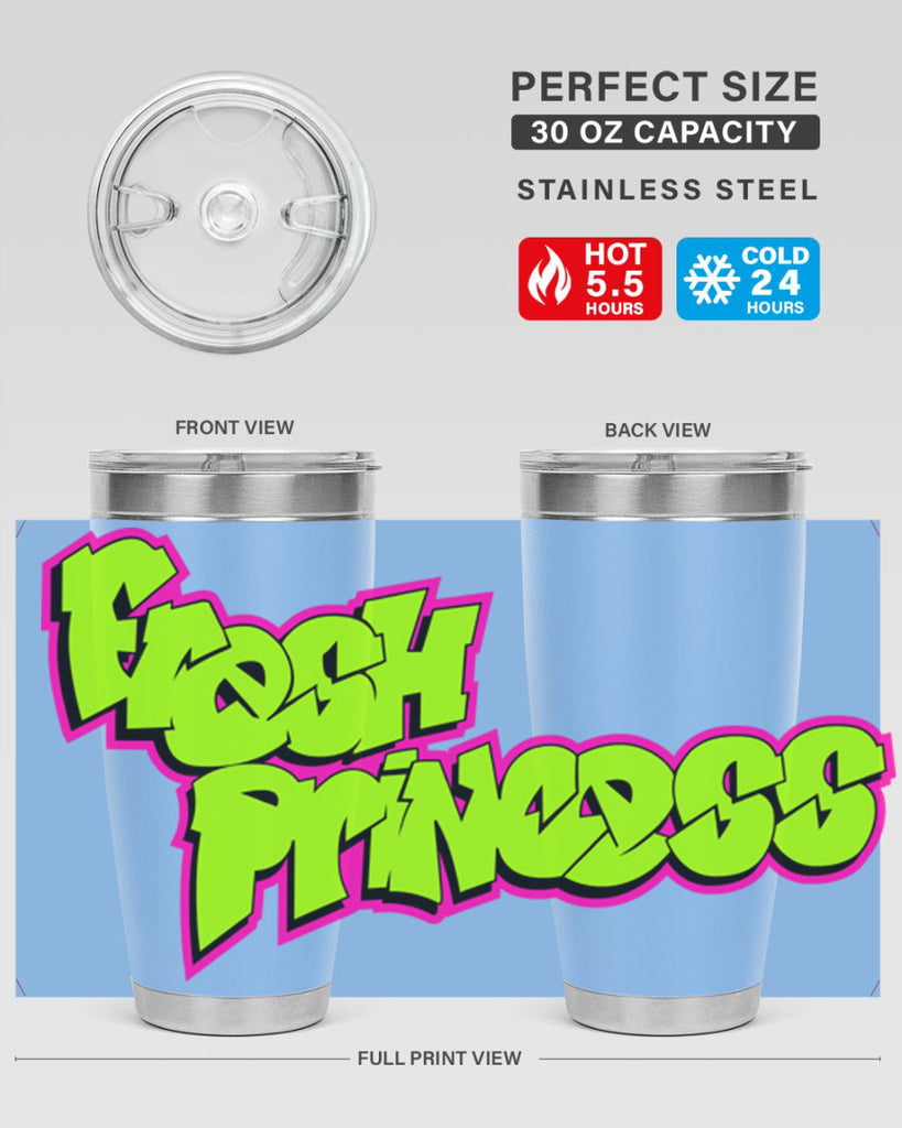 fresh princess 145#- black words phrases- Cotton Tank