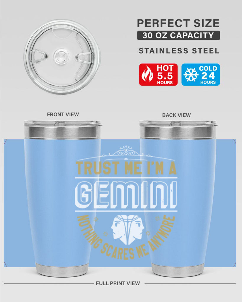 gemini 245#- zodiac- Tumbler