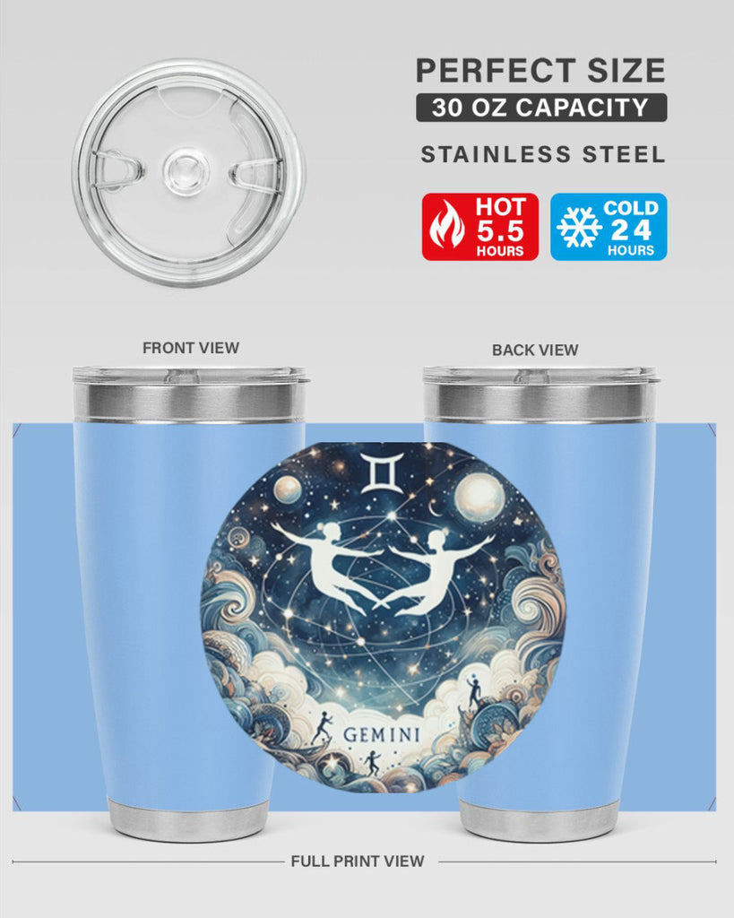 gemini 249#- zodiac- Tumbler