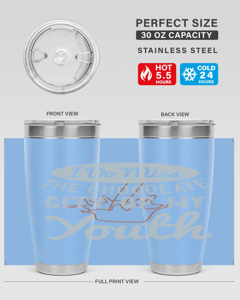 i do miss the chocolate city of my youth 37#- chocolate- Tumbler