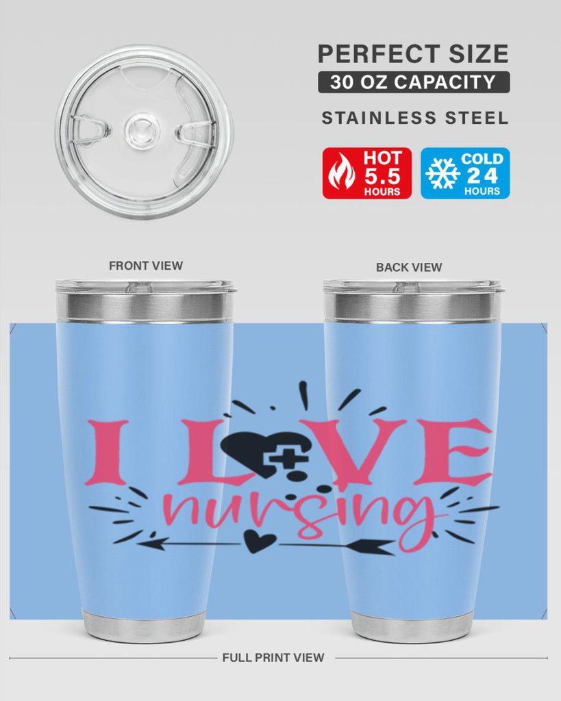 i love nursing Style Style 174#- nurse- tumbler