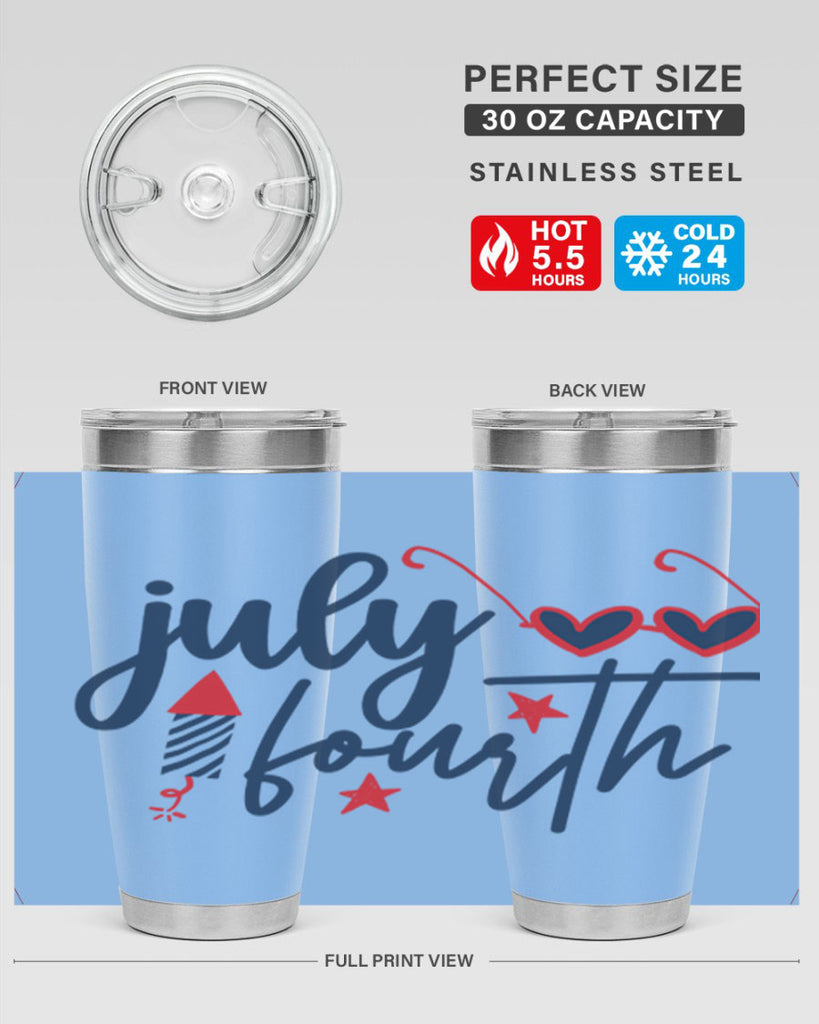 july fourth Style 70#- Fourt Of July- Tumbler