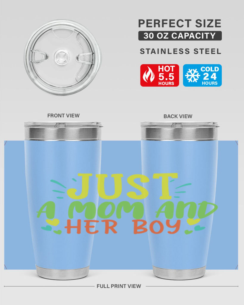 just a mom and her girl 391#- mom- Tumbler