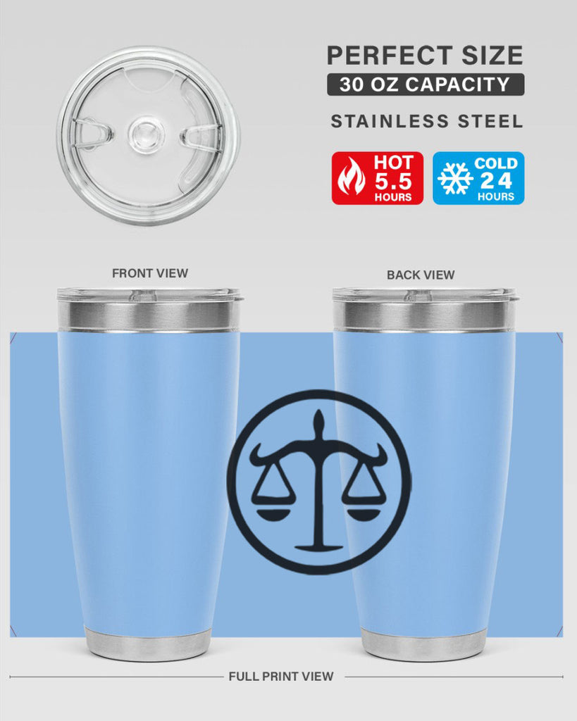 libra 344#- zodiac- Tumbler