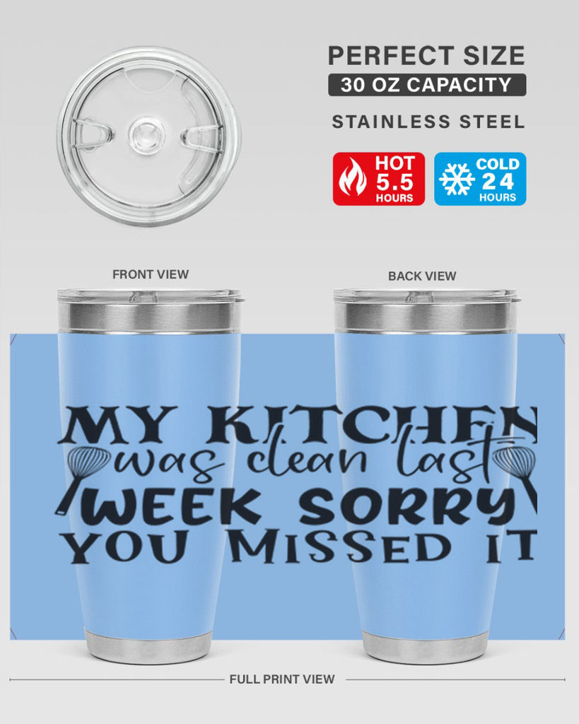 my kitchen was clean last week sorry you missed it 84#- kitchen- Tumbler