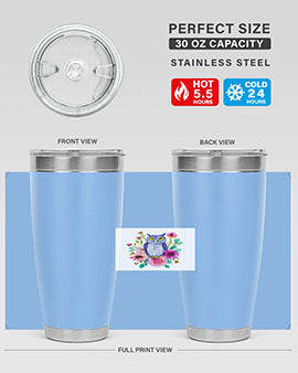owl 25#- owl- Tumblers