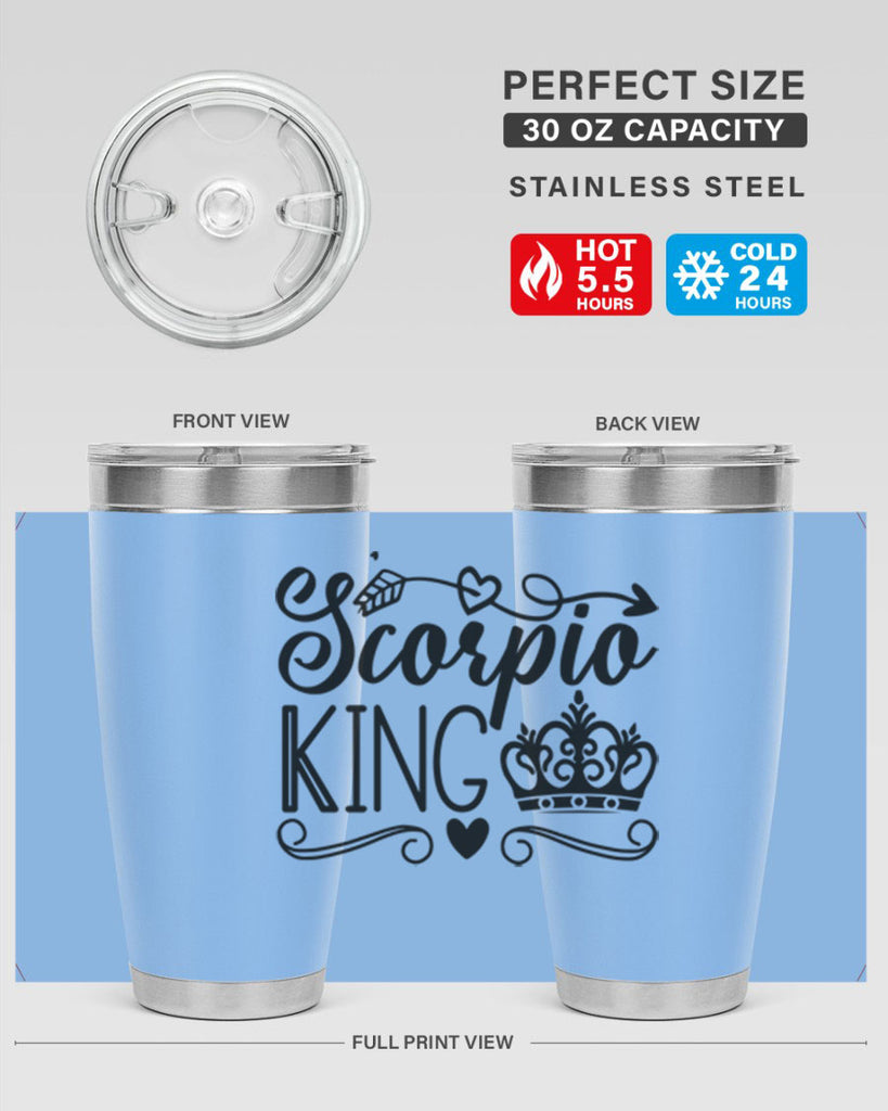 scorpio king 443#- zodiac- Tumbler