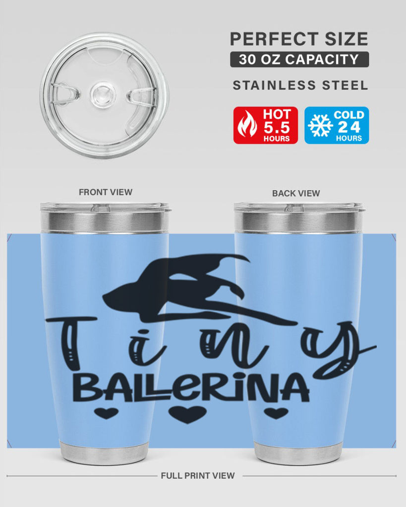 tiny ballerina 88#- ballet- Tumbler