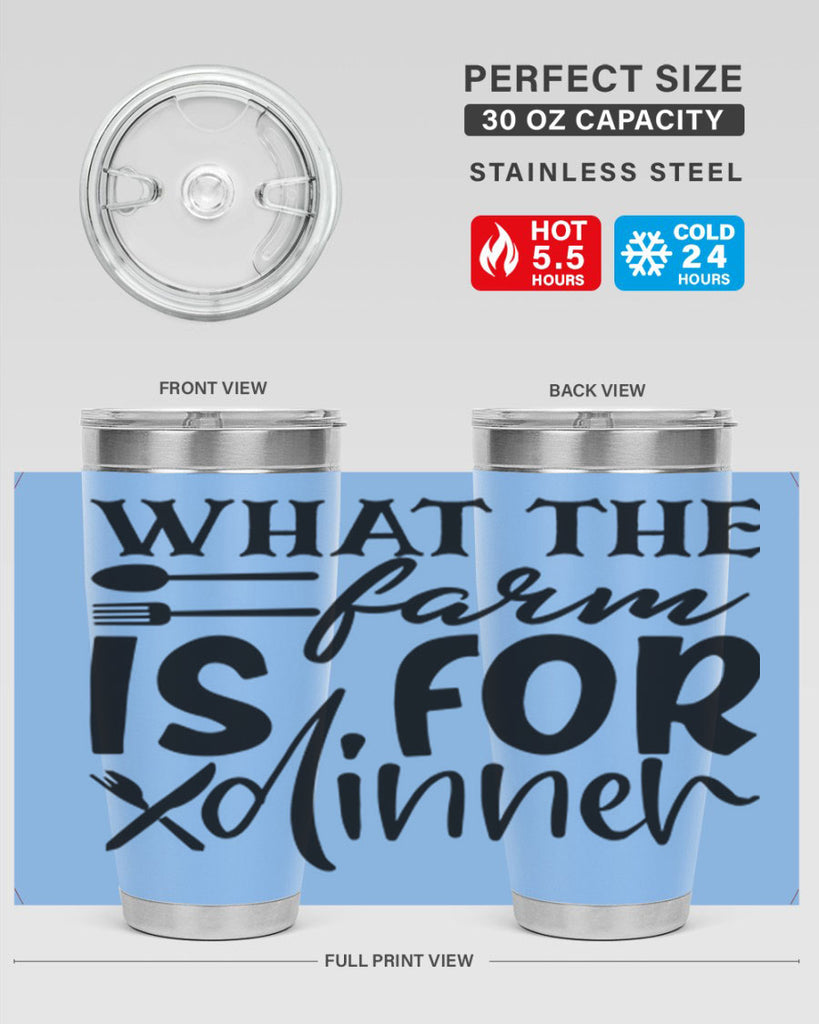 what the farm is for dinner 72#- kitchen- Tumbler