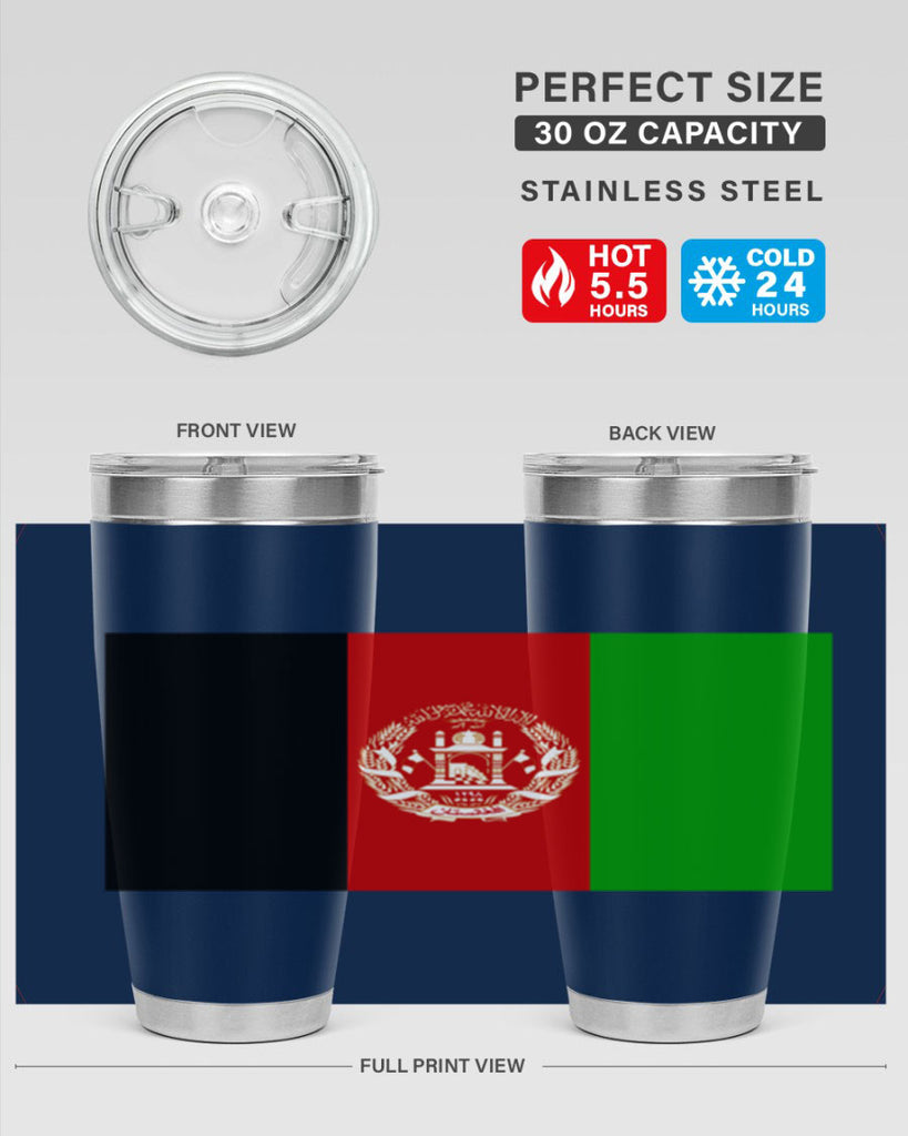 Afghanistan 197#- world flags- Tumbler