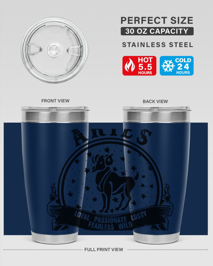 Aries 1#- zodiac- Tumbler