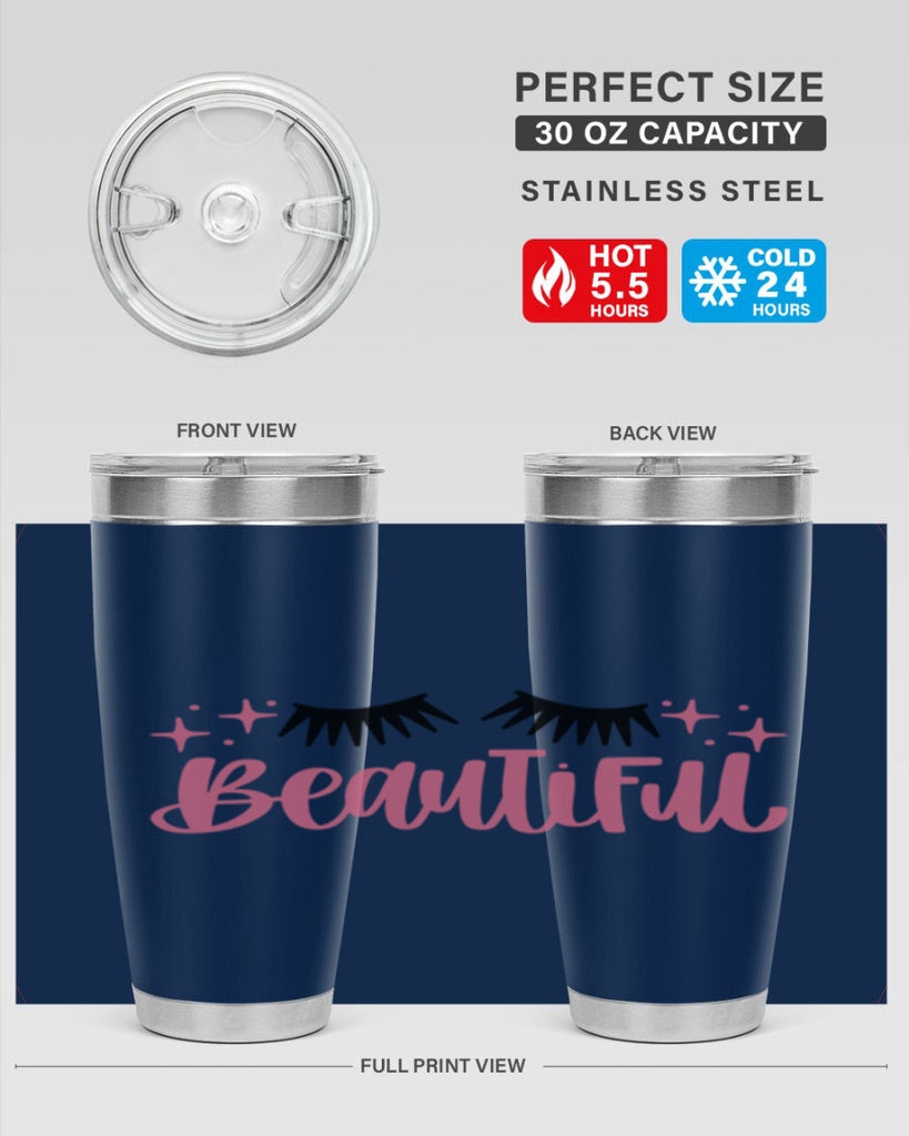 Beautiful Style 140#- make up- Tumbler