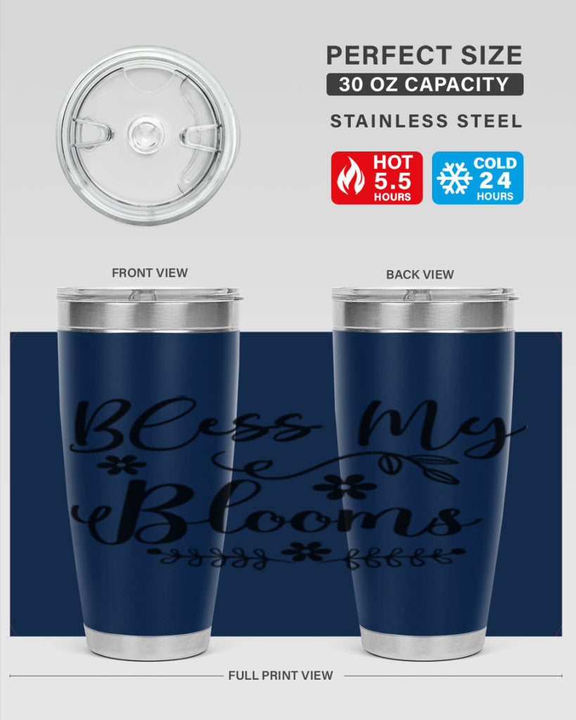 Bless My Blooms 45#- spring- Tumbler