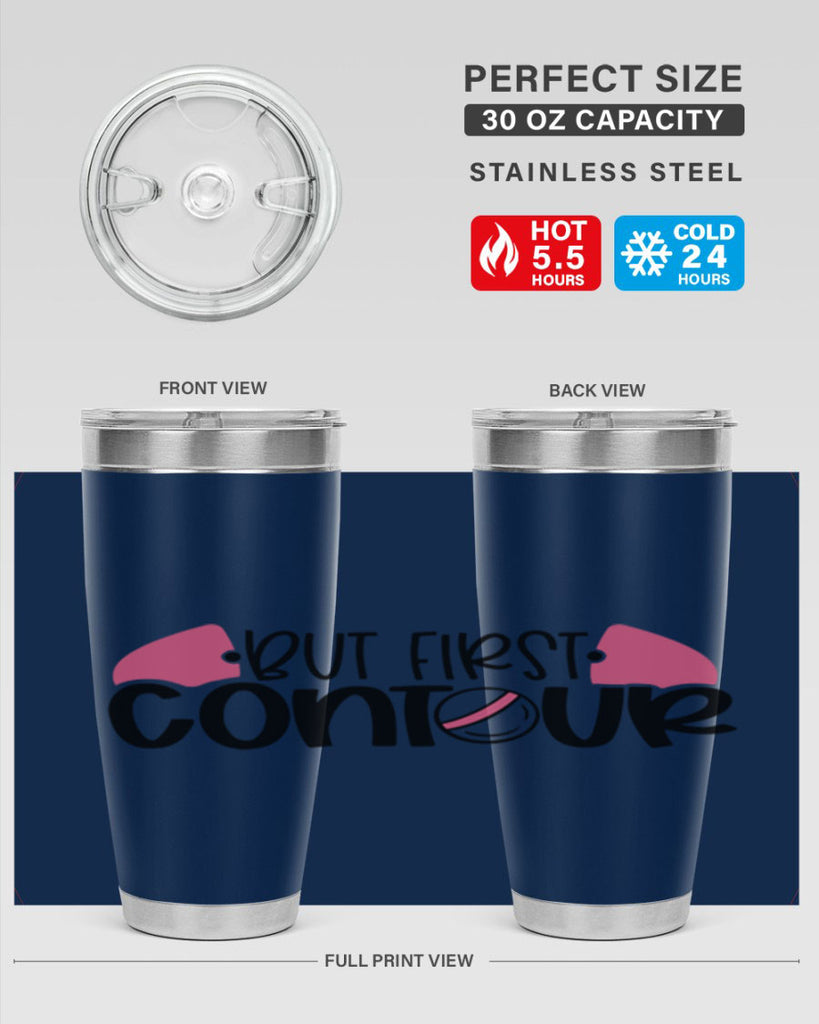 But First Contour Style 121#- make up- Tumbler