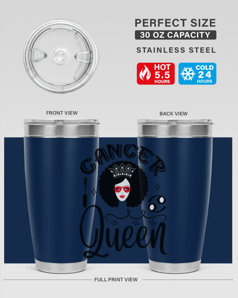 Cancer queen 162#- zodiac- Tumbler