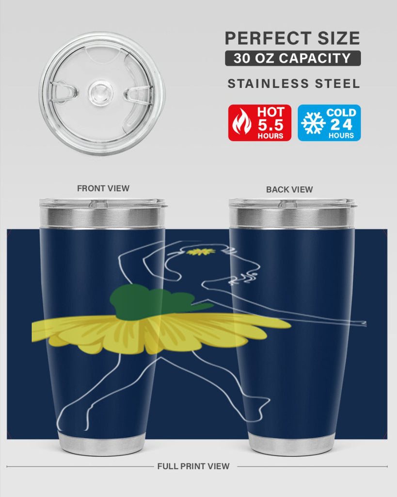 Cute Ballet Ballerino Girls Dancing Ballet 20#- ballet- Tumbler