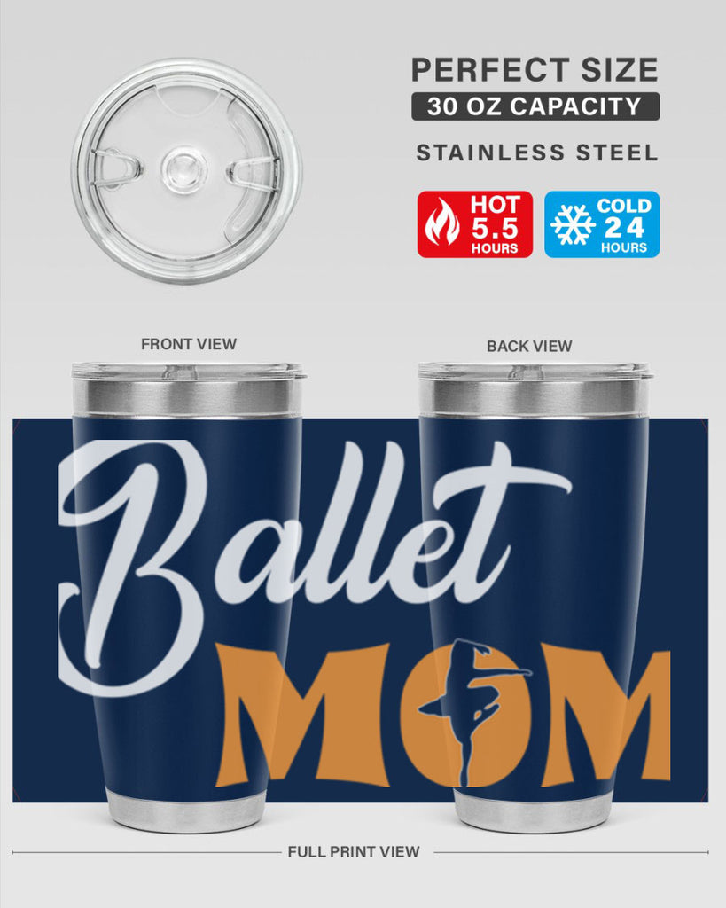 Fitted Dance Mom Ballet SVG Ballet 40#- ballet- Tumbler