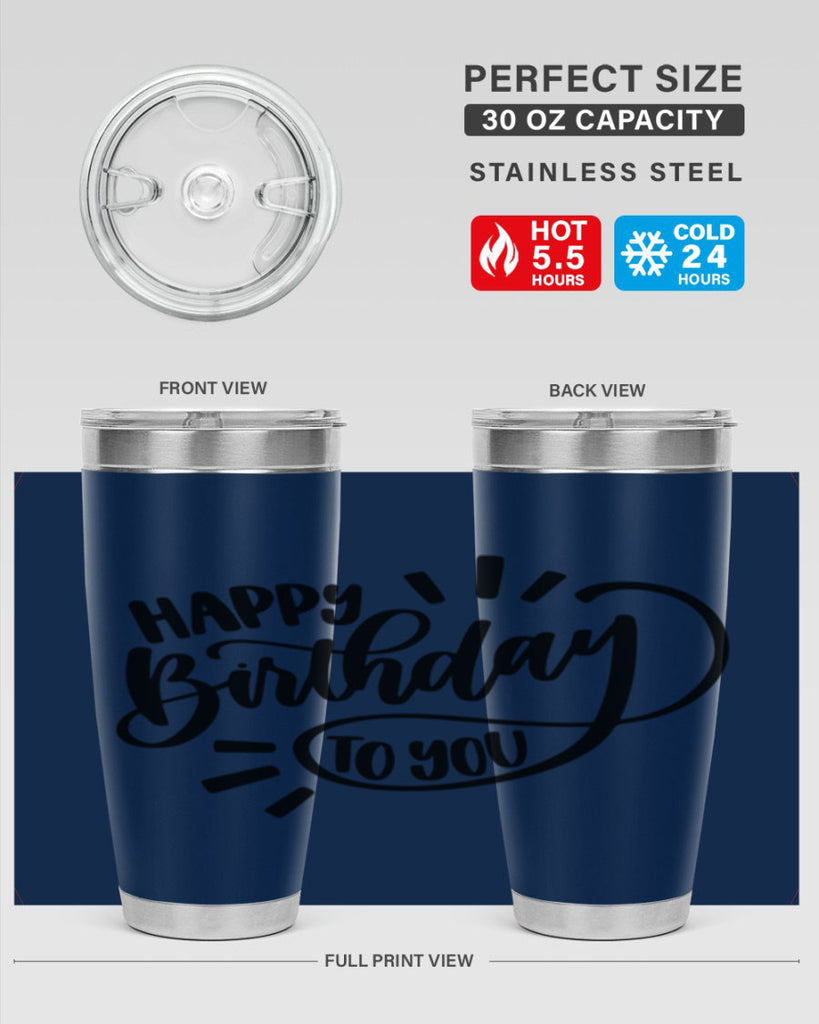 Happy Birthday To You Style 4#- birthday- tumbler
