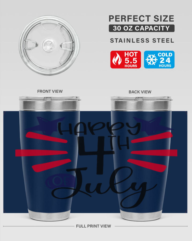 Happy th Of July Style 155#- Fourt Of July- Tumbler