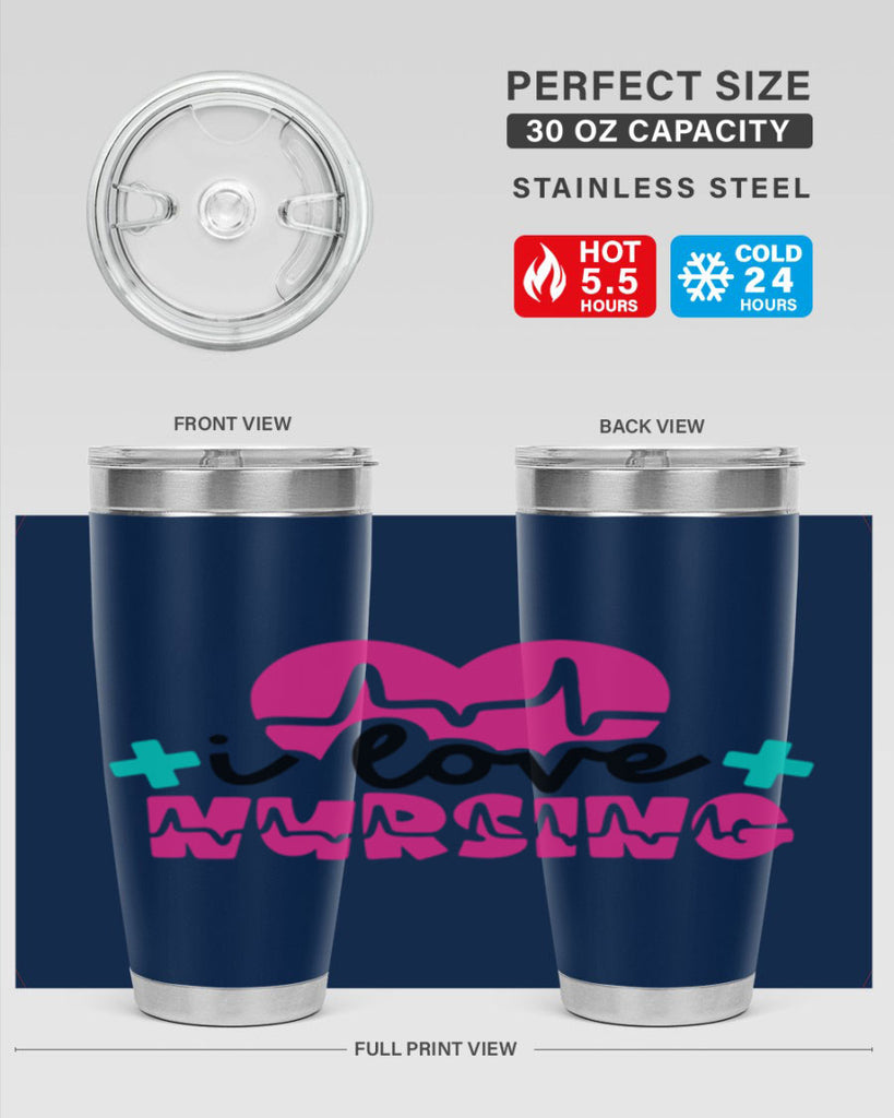 I Love Nursing Style Style 170#- nurse- tumbler