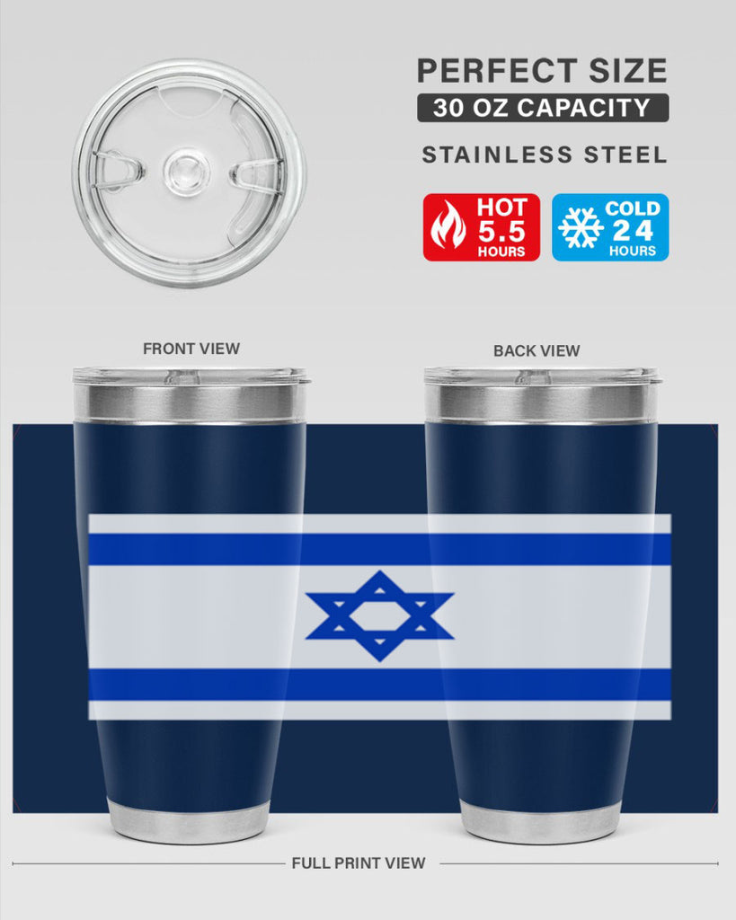 Israel 116#- world flags- Tumbler