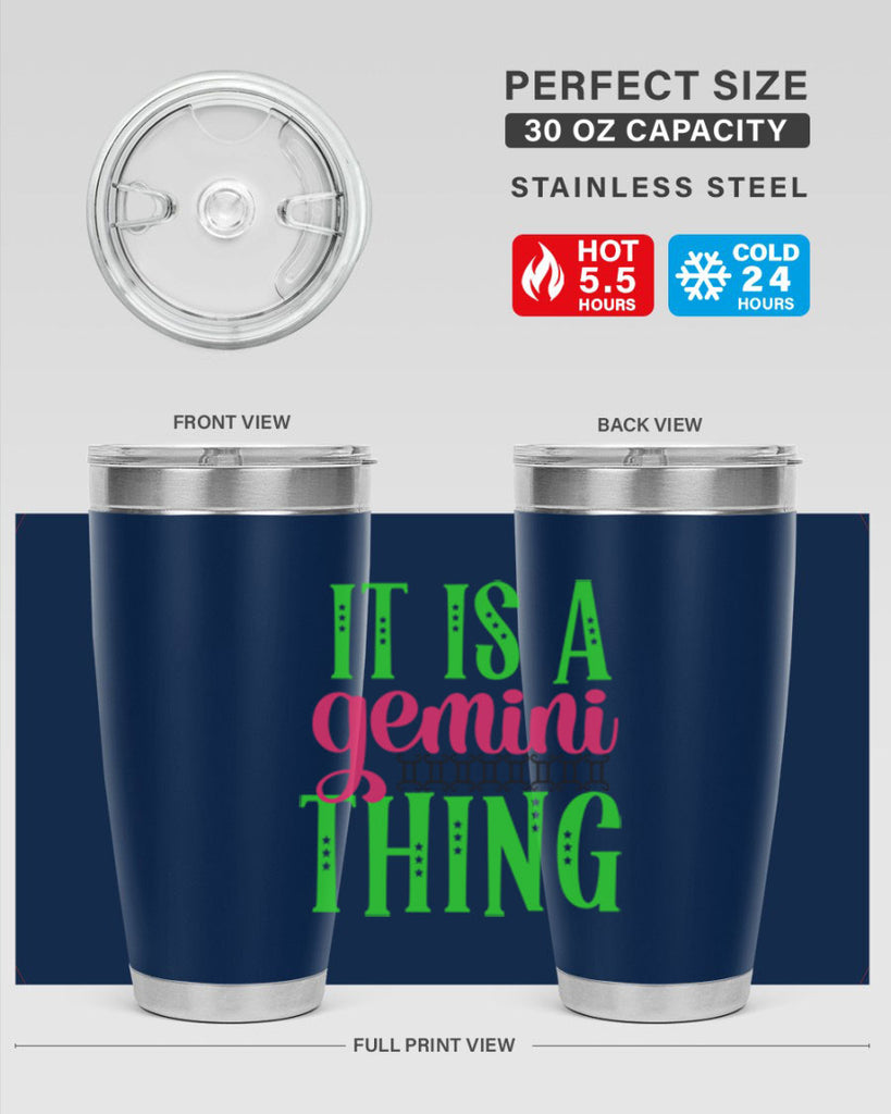 It is a gemini thing 254#- zodiac- Tumbler