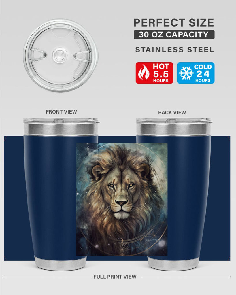 Leo 58#- zodiac- Tumbler