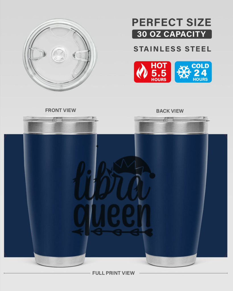 Libra queen 326#- zodiac- Tumbler