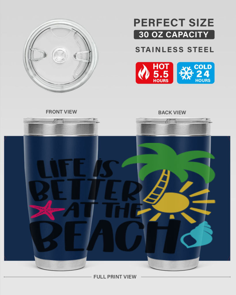 Life Is Better At The Beach Style 34#- summer- Tumbler